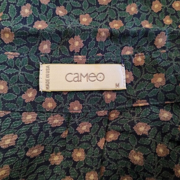 Cameo high-low floral button up blouse - Picture 4 of 5